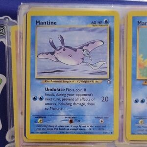 Blue Mantine Pokémon Card